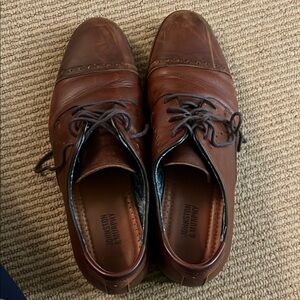 Johnston and Murphy Men's Brown Leather Shoes